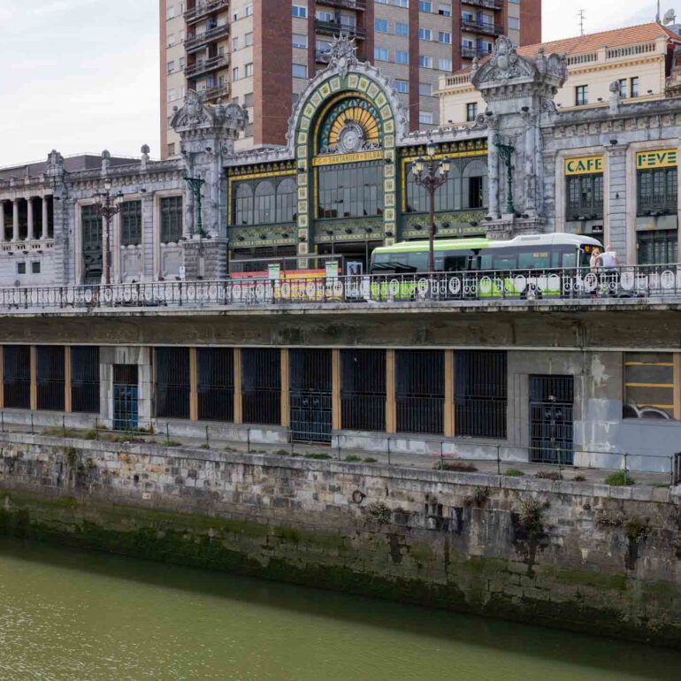 Bahnhof La Concordia in Bilbao