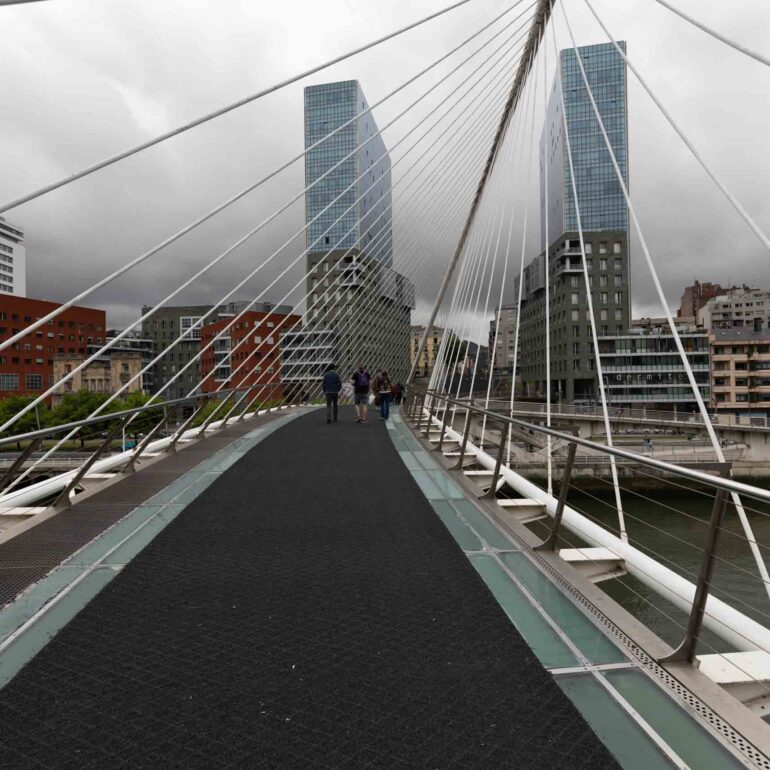 Bilbao Zubizuri Brücke