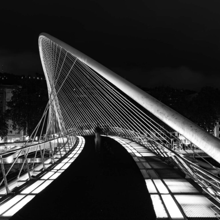 Bilbao Zubizuri Brücke