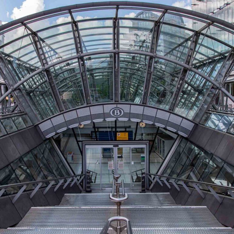 Brüssel U-Bahn EU Parlament