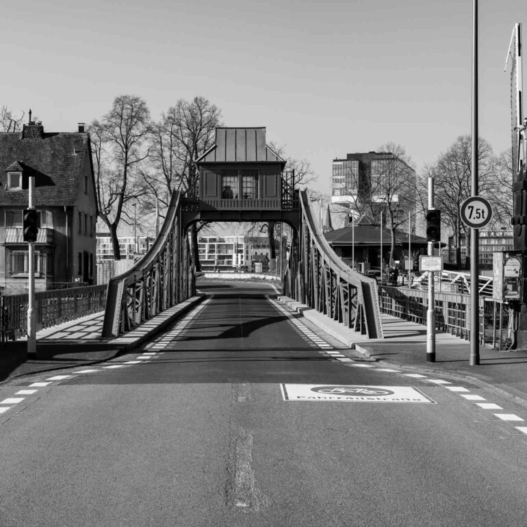 Drehbrücke, Köln Deutz