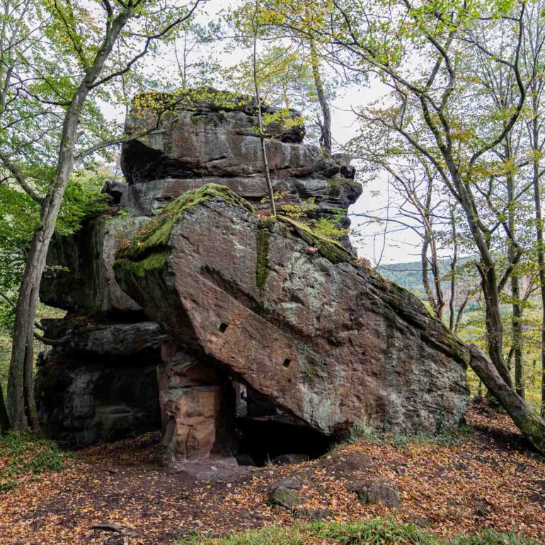Felsen in der Pfalz