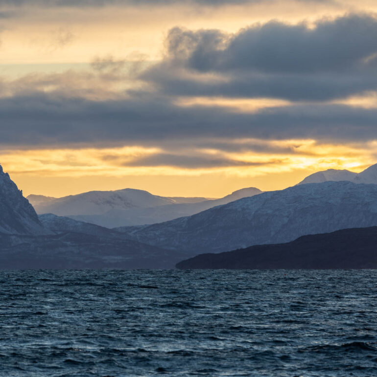Fjord in Troms
