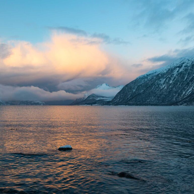 Fjord in Troms