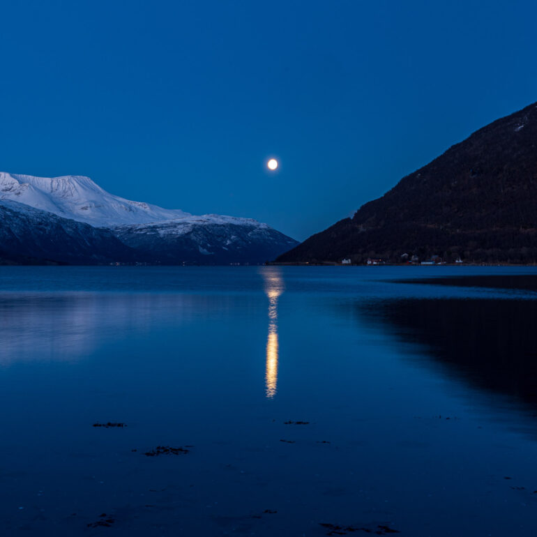 Fjord in Troms