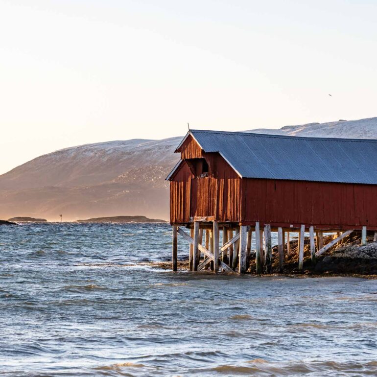 Fjord in Troms