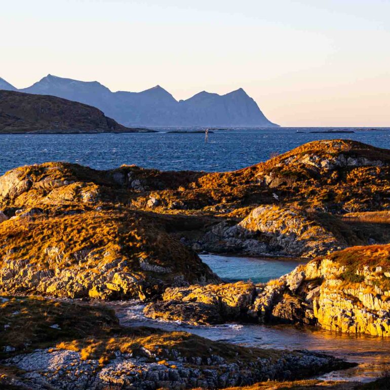 Fjord in Troms