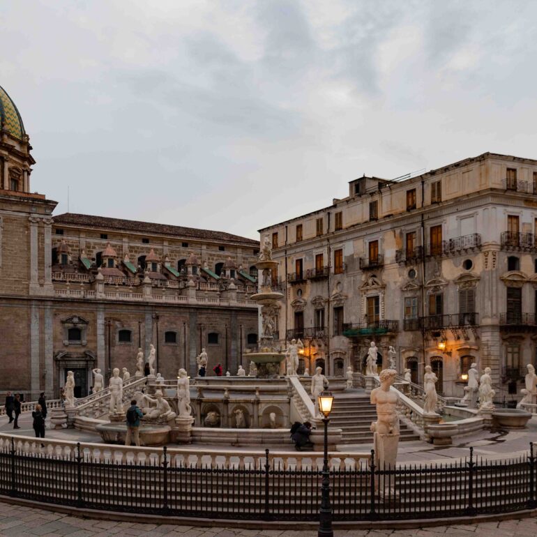 Piazza Pretoria, Palermo, Sizilien