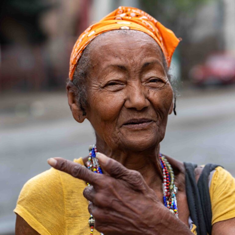 Portrait einer Kubanerin