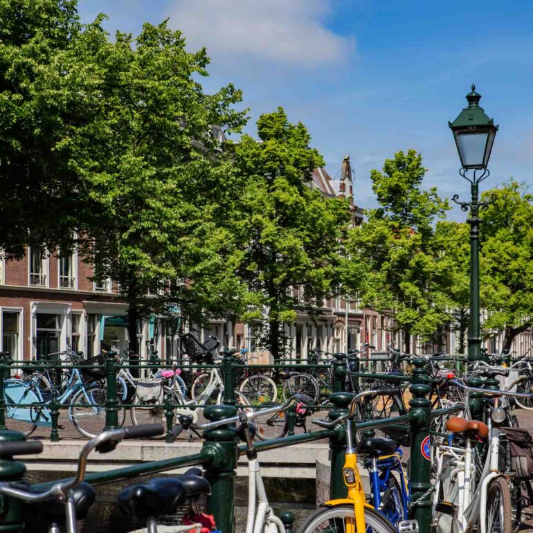 Straßenszene Den Haag