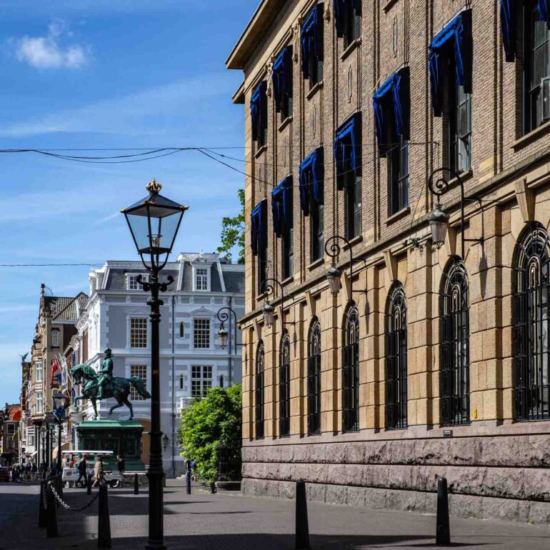 Straßenszene Den Haag