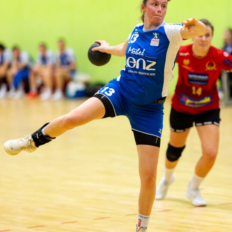 Spiel der 1. Damenmannschaft der HSG Refrath Hand