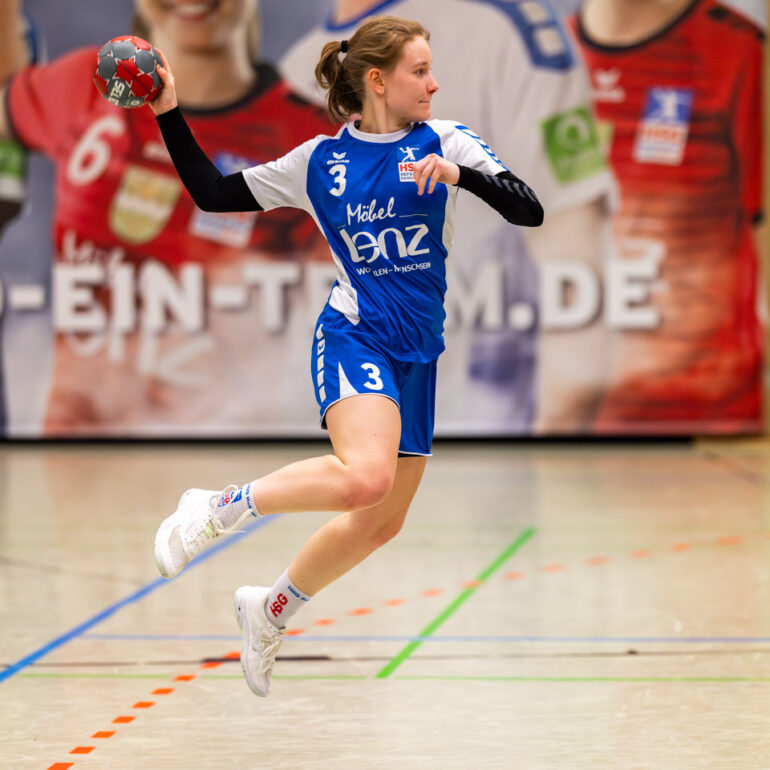 Spiel der 1. Damenmannschaft der HSG Refrath Hand