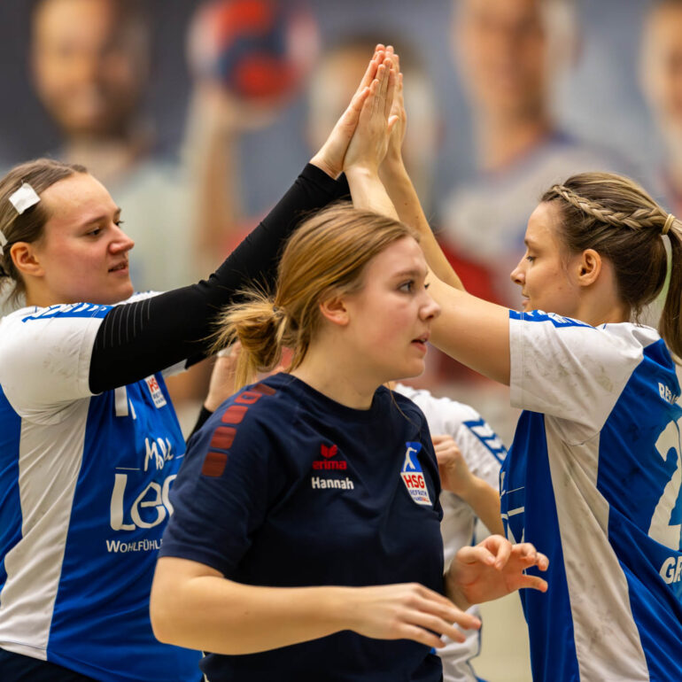 Spiel der 1. Damenmannschaft der HSG Refrath Hand