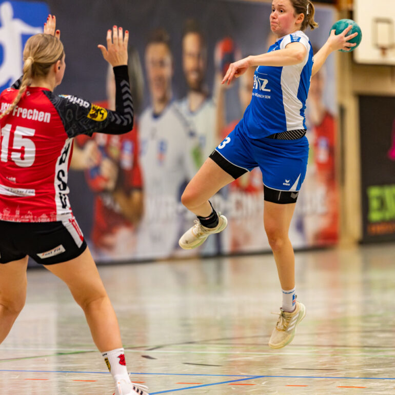 Spiel der 1. Damenmannschaft der HSG Refrath Hand