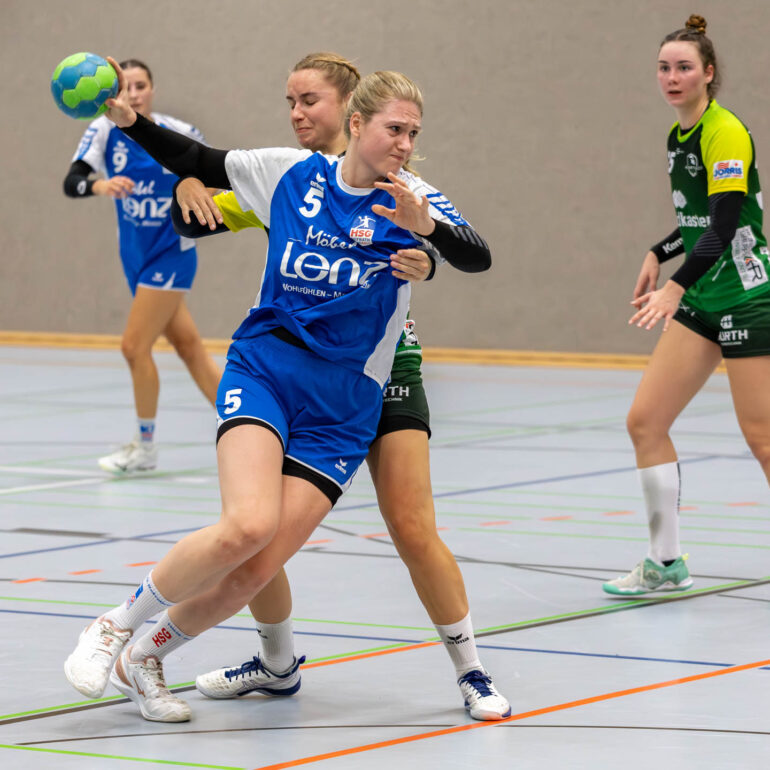 Spiel der 1. Damenmannschaft der HSG Refrath Hand