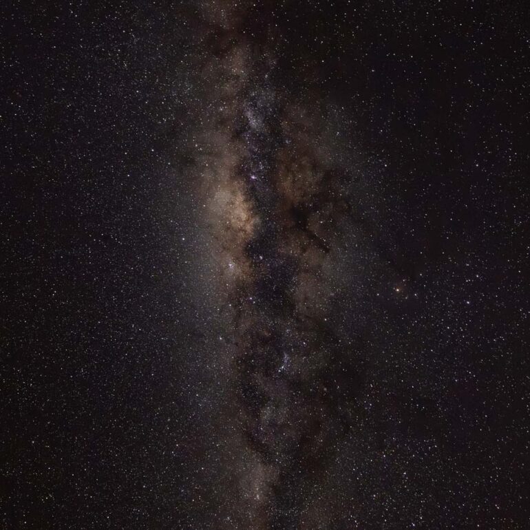 Milchstraße in Namibia