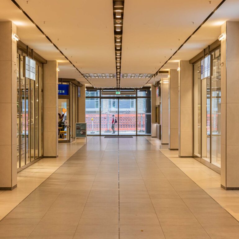 Passage in der Innenstadt